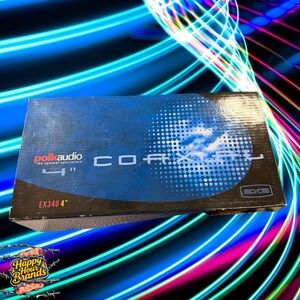 Polk Audio Speakers 4” Coaxial Model EX340 Brand New In Box